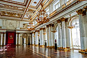 San Pietroburgo - museo dell'Ermitage il salone del trono.
